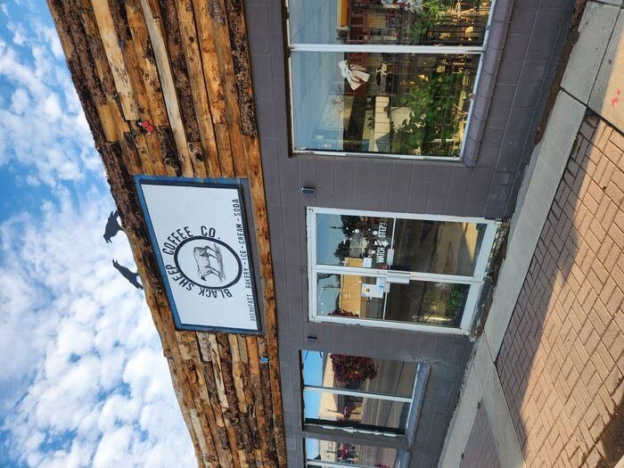 Black Sheep Coffee & Cookhouse storefront sign